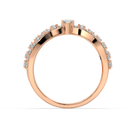 Load image into Gallery viewer, Alluring Diamond Lab Grown Diamond Ring for Wedding by Stefee Jewels