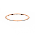 Load image into Gallery viewer, Metro bangle with Lab Grown Diamonds - Small by Stefee