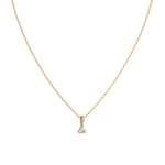 Load image into Gallery viewer, Eclectic Triangle  lab Grown Diamond  Pendant Set by Stefee Jewels