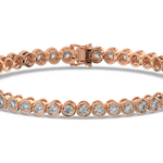 Load image into Gallery viewer, Minimalist Lab Grown Diamond Bracelet by Stefee Jewels