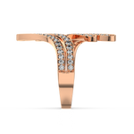 Load image into Gallery viewer, Swirl Lab Grown Diamond Ring by Stefee Jewels