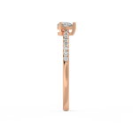 Load image into Gallery viewer, Novo Pink Lab Grown -Engagement Diamond Ring by Stefee Jewels