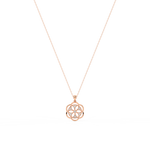 Load image into Gallery viewer, Striking Floral Lab Grown Diamond Pendant by Stefee Jewels