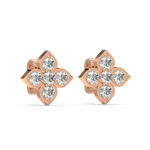 Load image into Gallery viewer, Divine Lab Grown Diamond Studs By Stefee Jewels