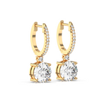 Load image into Gallery viewer, Classic  Lab Grown Diamond  Dangles By Stefee Jewels