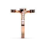 Load image into Gallery viewer, Delicate  Lab Grown Diamond Ring for her dreams by Stefee Jewels