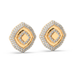 Load image into Gallery viewer, Shimmering Light Lab Grown Diamond Studd Earrings by Stefee Jewels