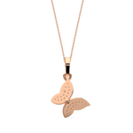 Load image into Gallery viewer, Princess Butterfly Lab Grown Diamond Pendant by Stefee