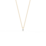 Load image into Gallery viewer, Solitaire Marquise Lab Grown Diamond Pendant by Stefee