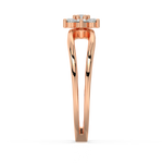 Load image into Gallery viewer, Halo-Star  Lab Grown Diamond Ring by Stefee Jewels