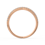 Load image into Gallery viewer, Criss-Cross  Lab Grown Diamond Ring by Stefee Jewels