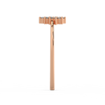 Load image into Gallery viewer, Open Dewdrop Round Lab Grown Diamond  Ring by Stefee Jewels