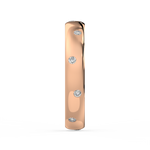 Load image into Gallery viewer, Stacking Band Ring with Lab Grown Diamond by Stefee