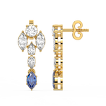 Load image into Gallery viewer, Bright Beginnings Lab Grown Diamond Drop Earrings by Stefee Jewels