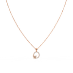 Load image into Gallery viewer, Heartful Flutter lab Grown Diamond Pendant Set Set by Stefee Jewels