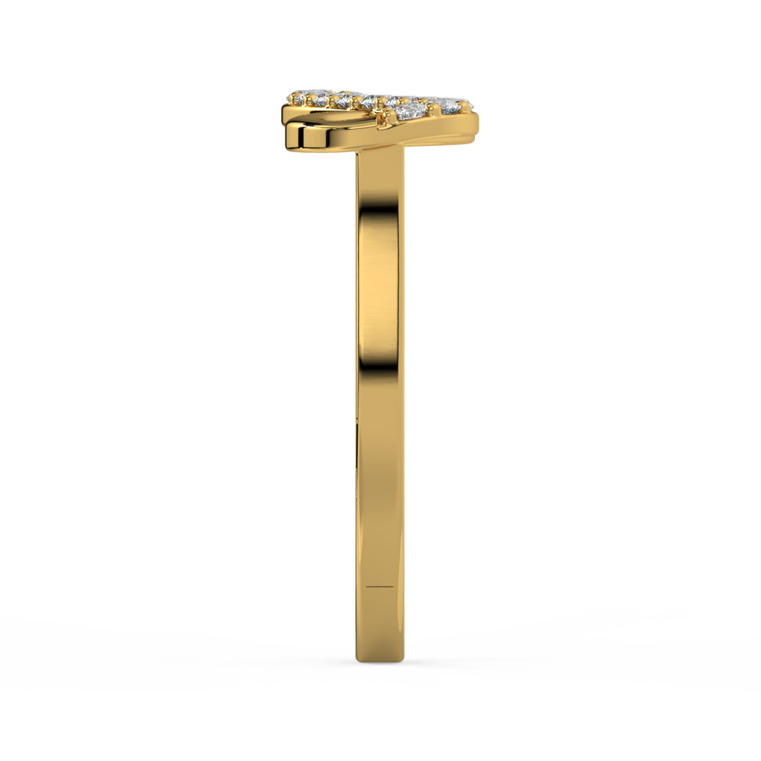 Infinity Lab Grown Diamond Ring by Stefee Jewels