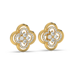 Load image into Gallery viewer, Radiant Reflections Lab Grown Diamond Stud Earrings by Stefee Jewels