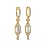 Load image into Gallery viewer, Light-Catching Emerald Cuts By Stefee Jewels