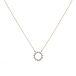Load image into Gallery viewer, Open Circle Lab Grown Diamond Pendant Large by Stefee