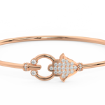 Load image into Gallery viewer, Interlocked Artistic Lab Grown Diamond Bracelets by Stefee Jewels