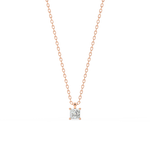 Load image into Gallery viewer, Solitaire Princess Lab Grown Diamonds Pendant by Stefee