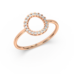Load image into Gallery viewer, Circle Of Life Lab Grown - Engagement Diamond Ring by Stefee Jewels