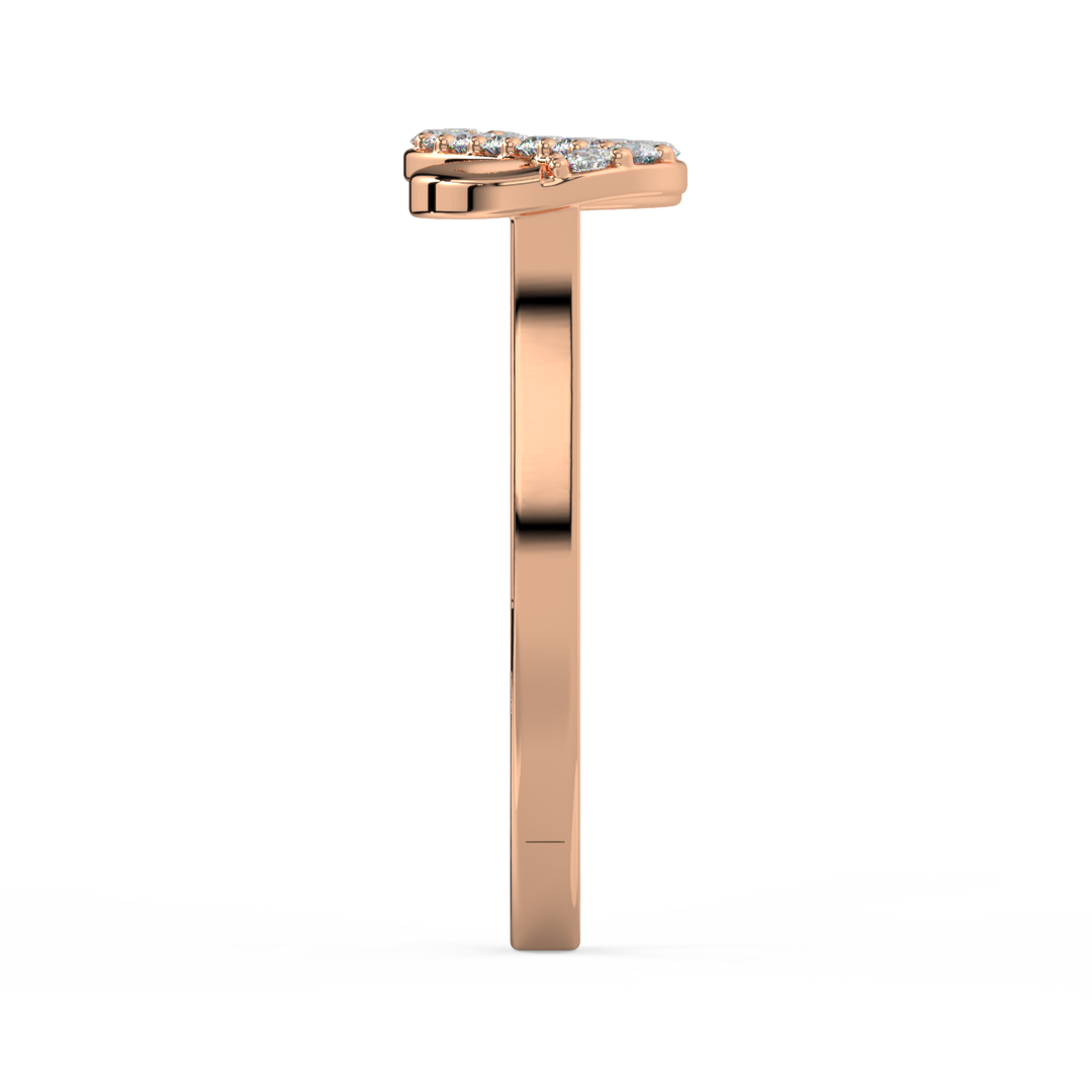 Infinity Lab Grown Diamond Ring by Stefee Jewels