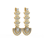 Load image into Gallery viewer, Precious Sparkle Lab Grown Diamond Drop Earrings by Stefee Jewels