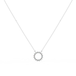 Load image into Gallery viewer, Open Circle Lab Grown Diamond Pendant Large by Stefee