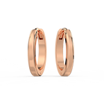 Load image into Gallery viewer, Huggie Hoops Lab Grown Diamond Earrings by Stefee
