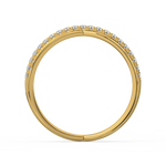 Load image into Gallery viewer, Criss-Cross  Lab Grown Diamond Ring by Stefee Jewels