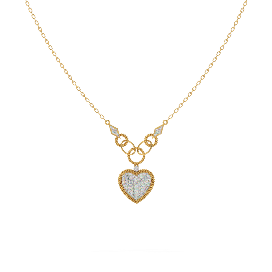 Forever Interlocked Diamond Pendant