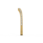 Load image into Gallery viewer, Slight Rippling Round Lab Grown Diamond Ring by Stefee Jewels