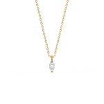 Load image into Gallery viewer, Solitaire Marquise Lab Grown Diamond Pendant by Stefee