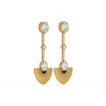 Load image into Gallery viewer, Pure Elegance Lab Grown Diamond Drop Earrings by Stefee Jewels