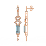 Load image into Gallery viewer, Pure Glow Lab Grown Diamond Drop Earrings by Stefee Jewels