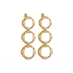 Load image into Gallery viewer, Glittering Charms Lab Grown Diamond Drop Earrings by Stefee Jewels