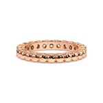 Load image into Gallery viewer, Large Petite Brilliant Round Band Lab Grown Diamond Ring by Stefee Jewels