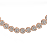 Load image into Gallery viewer, Cluster Lab Grown Diamond Bracelet By Stefee