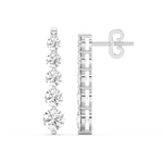 Load image into Gallery viewer, Elegant Double  Lab Grown Diamond Studs By Stefee Jewels