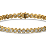 Load image into Gallery viewer, Minimalist Lab Grown Diamond Bracelet by Stefee Jewels