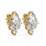 Load image into Gallery viewer, Classic Sparkle Lab Grown Diamond Stud Earrings by Stefee Jewels