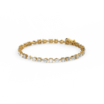 Load image into Gallery viewer, Small Multi-Shape Lab Grown Diamond Bracelet by Stefee