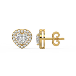 Load image into Gallery viewer, Loving Heart Lab Grown Diamond  Pendant Set by Stefee Jewels