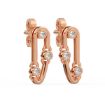 Load image into Gallery viewer, Glowing Grace Lab Grown Diamond Drop Earrings by Stefee Jewels