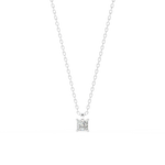 Load image into Gallery viewer, Solitaire Princess Lab Grown Diamonds Pendant by Stefee