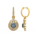 Load image into Gallery viewer, Dazzling Lab Grown Diamond Hoops By Stefee Jewels