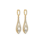 Load image into Gallery viewer, Jharoka Lab Grown Diamond   Earrings By Stefee Jewels