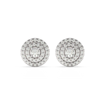 Load image into Gallery viewer, Double Round Halo Lab Grown Diamond Studs Earrings by Stefee