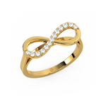 Load image into Gallery viewer, Infinity Lab Grown Diamond Ring by Stefee Jewels